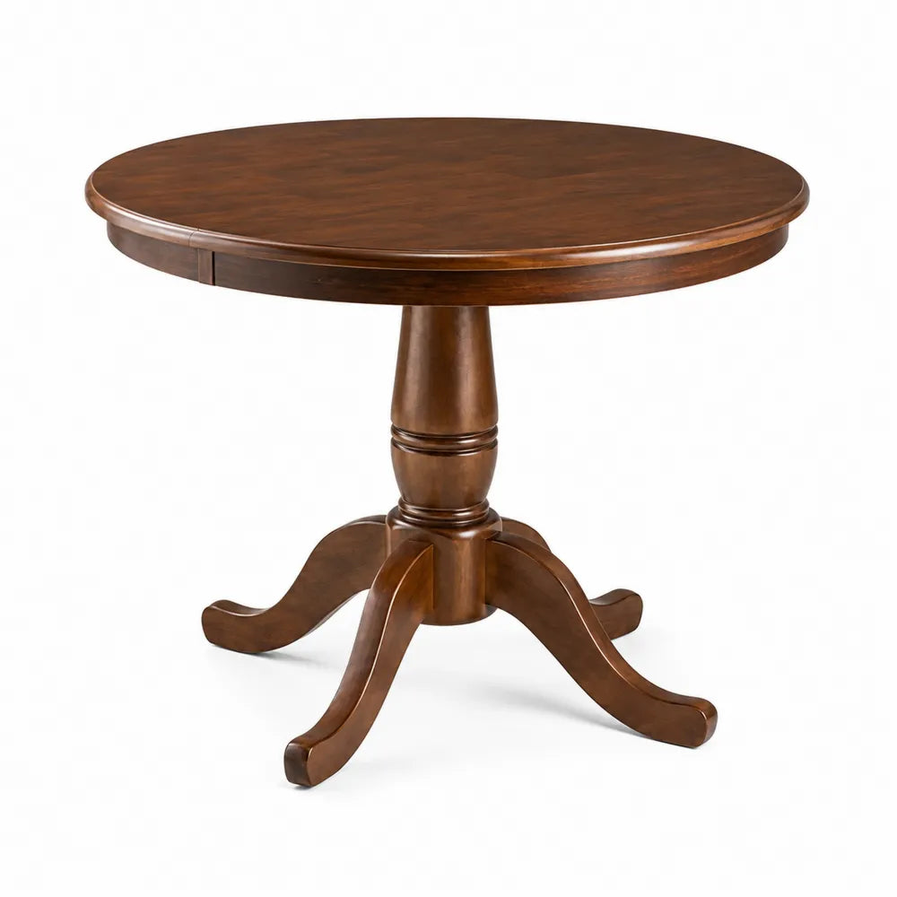 Table ronde en bois massif