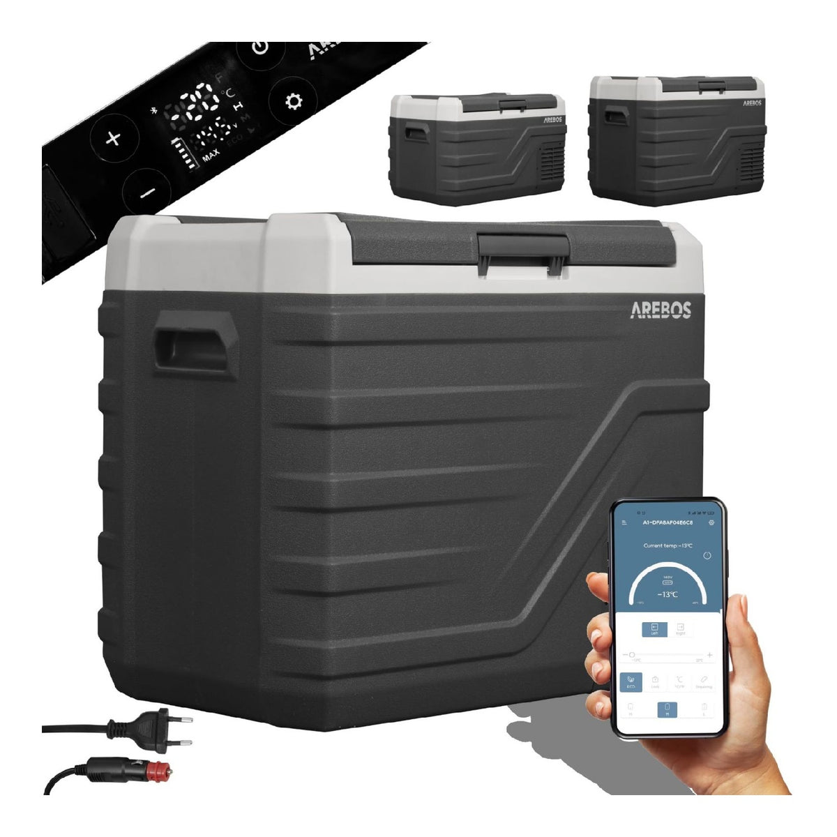 Arebos congelateur intelligente glaciere