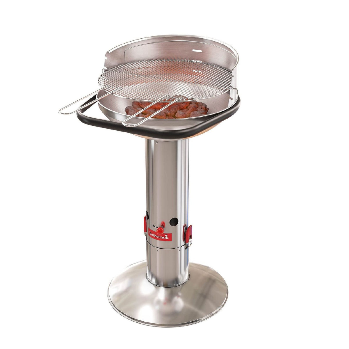 Inox barbecues a charbon gris facile