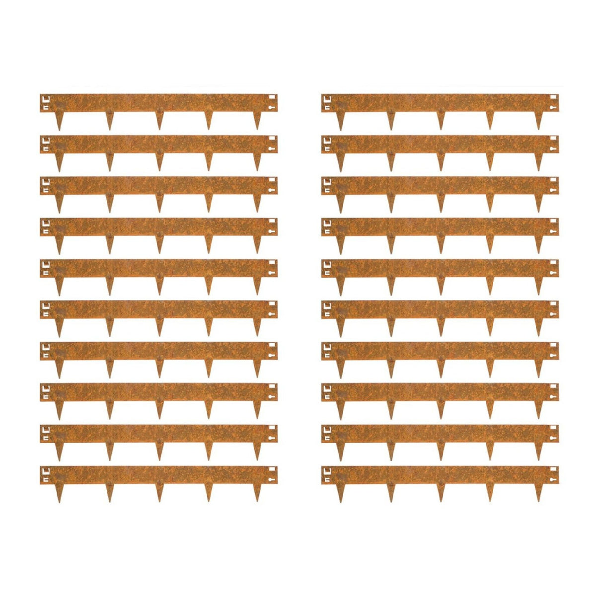 Bordures pour jardin wovar corten haute performance