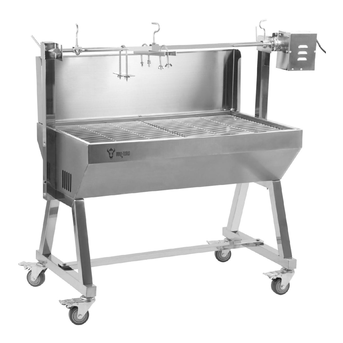 Barbecues a bois cochon lait robuste
