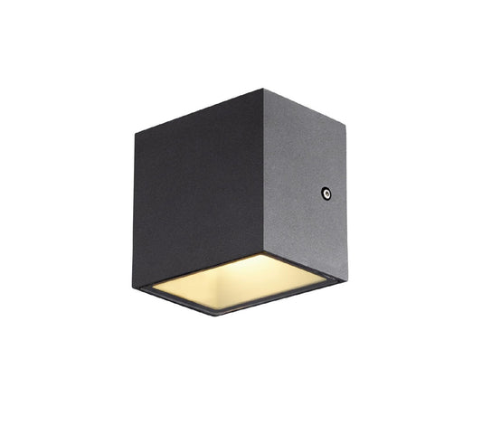 Applique murale Rouge au style moderne avec conception fonctionnelle 10W IP44 3000K