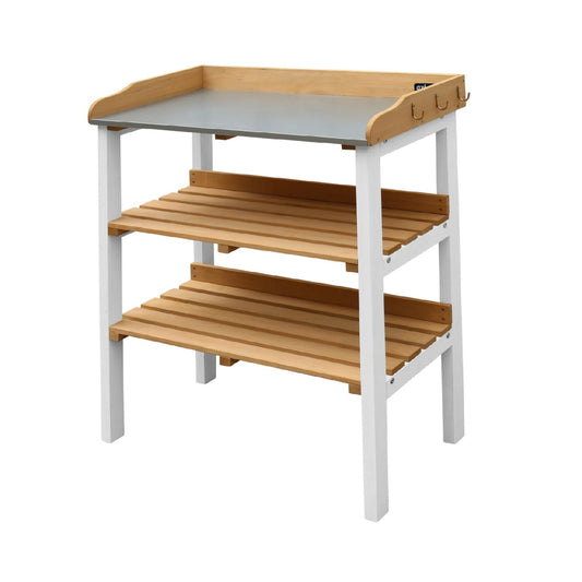 Tables pour semis rempotage marron robuste