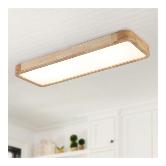 Plafonnier decoratif Ambre et Rouge avec diffusion lumineuse harmonieuse 36W 6000K