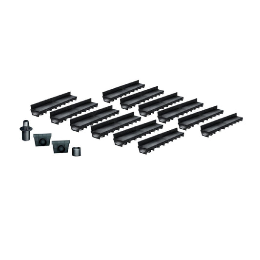 Systemes de drainage caniveaux meapark et grille