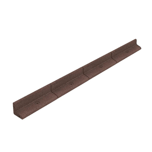 Caoutchouc marron bordures pour jardin de jardin