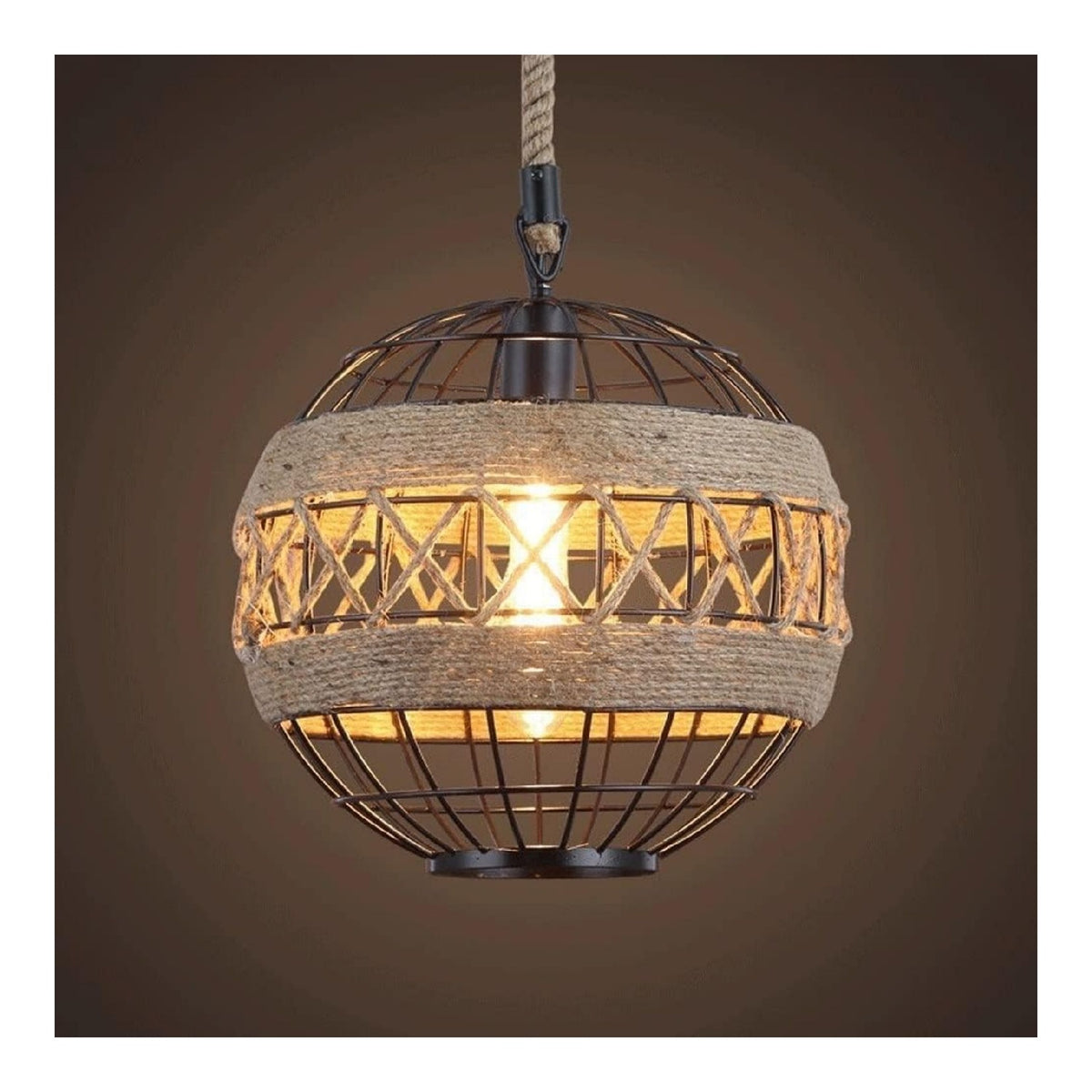 Suspension decoratif Vert avec diffusion lumineuse harmonieuse 40 W E27
