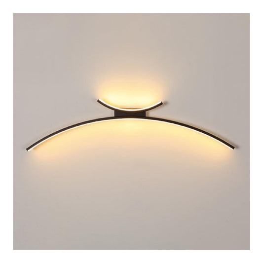 Eclairage Blanc et Ambre contemporain en version applique murale 6000 K