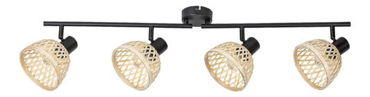 Spot de plafond Noir au style moderne avec conception fonctionnelle 15W E14