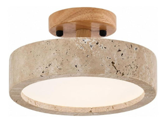 Plafonnier Ambre et Vert au style moderne avec conception fonctionnelle 18W 3000K