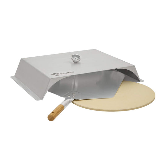 Fours a pizza d'exterieur inoxydable thermometre ergonomique