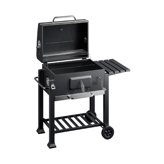 Wiltec chariot barbecues a charbon puissant