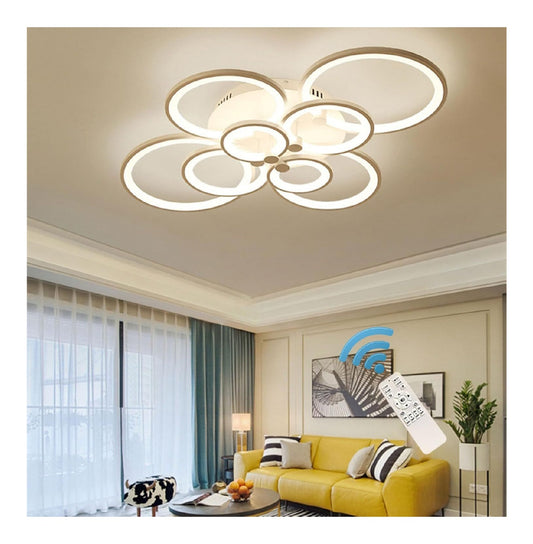 Plafonnier Vert et Rouge au style moderne avec conception fonctionnelle 100W 3000K