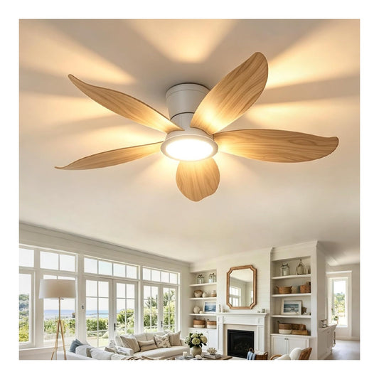 Luminaire Ambre et Marron a silhouette graphique de type lustre