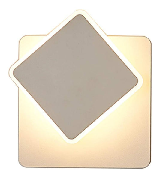 Applique murale decoratif Noir et Blanc avec diffusion lumineuse harmonieuse 3000K
