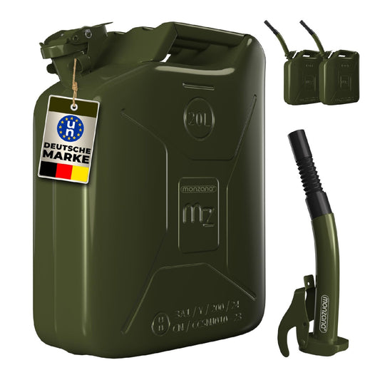 Monzana jerrican bidons pour carburant de jardin