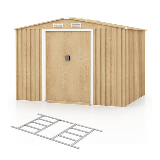 Galvanise abris de jardin anti- cabane