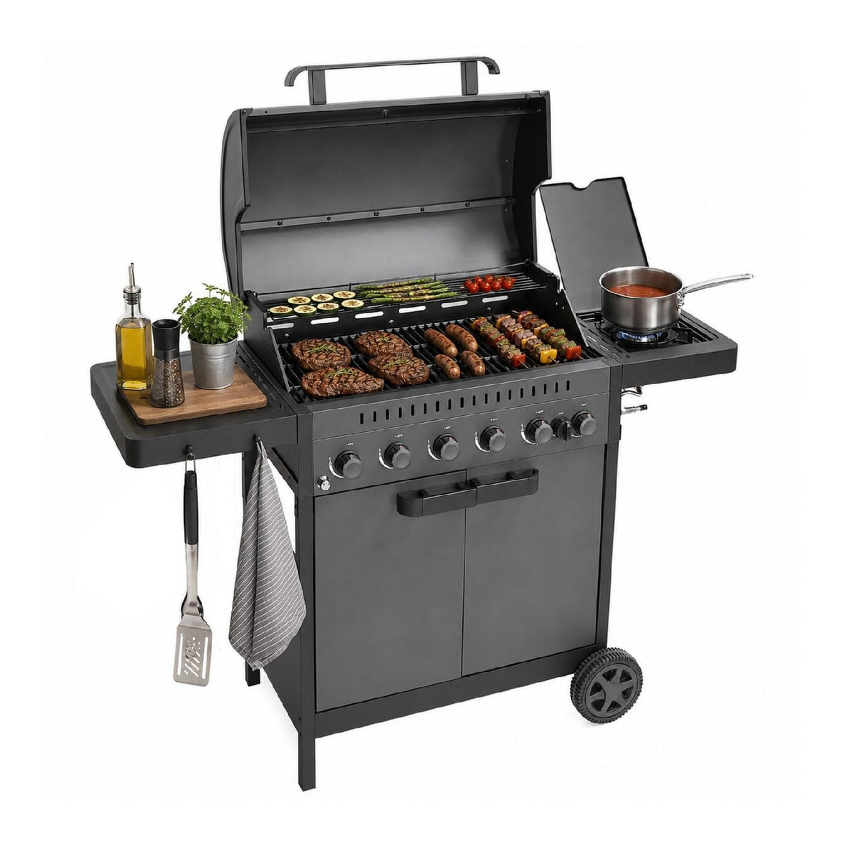 Amig barbecues au propane ignis design