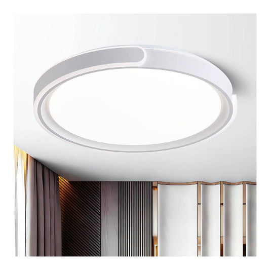 Plafonnier Blanc et Ambre au style moderne avec conception fonctionnelle 96W 3000K