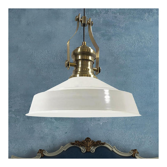 Luminaire Noir et Blanc a silhouette graphique de type suspension E27