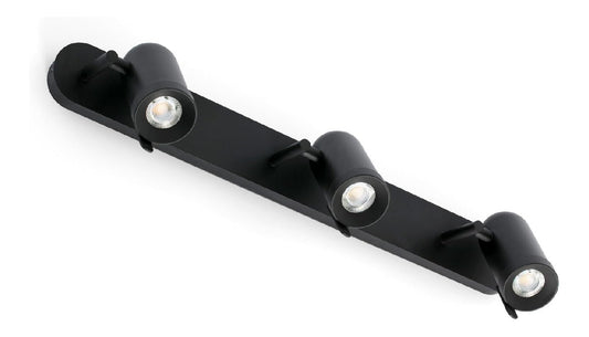 Applique murale decoratif Noir avec diffusion lumineuse harmonieuse S2-7692