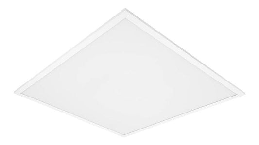 Luminaire Blanc a silhouette graphique de type plafonnier IP54