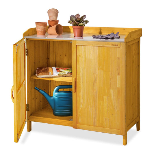 Tables pour semis pour rempotage travail