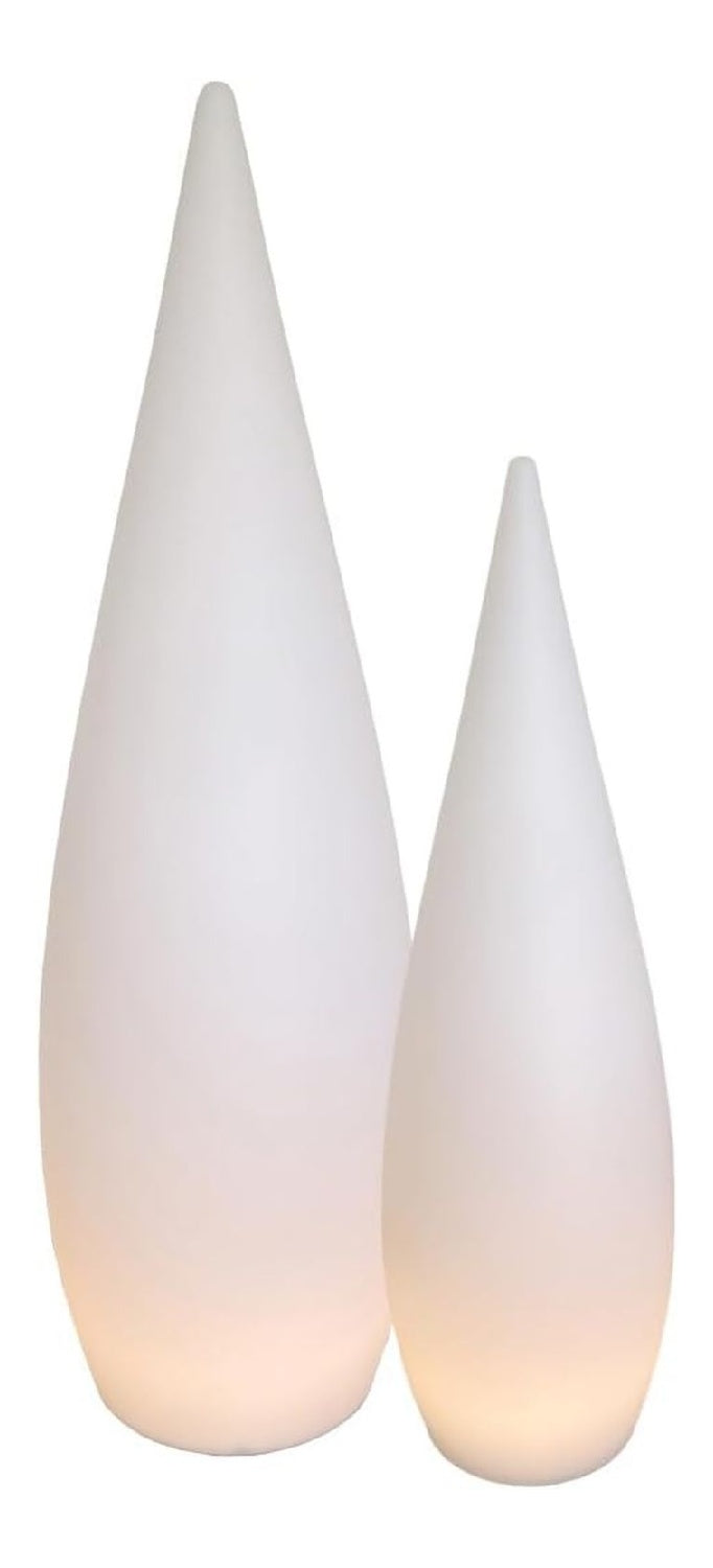 Luminaire Blanc et Rouge a silhouette graphique de type luminaire IP44